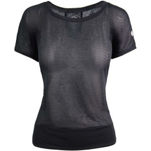 Asics Crop Dames Zwart Hardlooptop