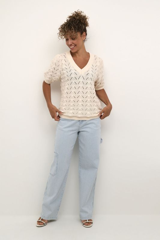 Pullover Loose fit cream