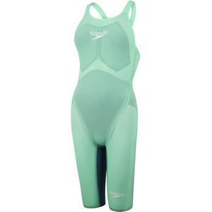 Speedo - Fastskin LZR Pure Valor - Zwempak - Groen - Dames - Closedback Kneeskin