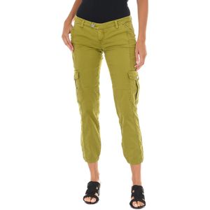 Lange Broek - Groen - 70DBF0646-R216 - Vrouw