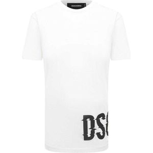 DSquared2 Heren Logo Cool Fit T-Shirt (Wit)
