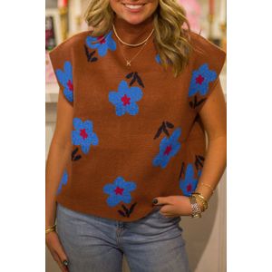 Bloemen Mock Neck Sweater Vest