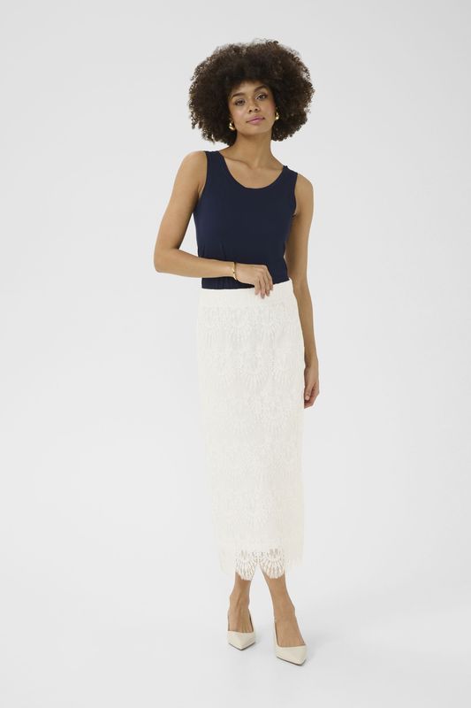 Rok - Spring Gardenia - Relaxed Fit - Wit