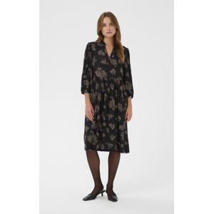 Jurk KAeverly Jurk Regular fit black brown