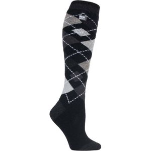 Dames Dunne Extra Lange Lichtgewicht Kniehoge Thermosokken