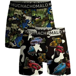 Muchachomalo Heren Boxershorts - 2 Pack - 95% Katoen - Mannen Onderbroeken