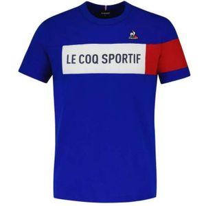 Le Coq Sportif driekleurig T-shirt voor heren