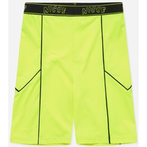 Nicce - Carbon Wielershort - Neongeel - Dames