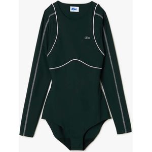 Lacoste - x Eleven by Venus - Bodysuit - Groen - Lange Mouw