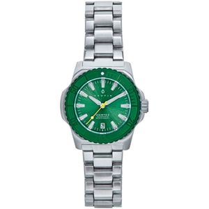 Nautis Cortez Automatisch armbandhorloge met datum - groen