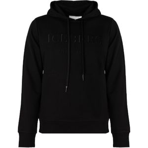 Iceberg - Blouse Hoodie - Zwart - Mannen