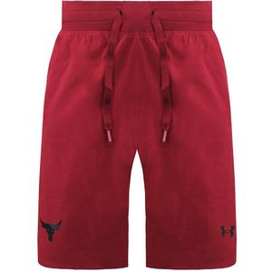 Under Armour - Project Rock - Korte Broeken - Rood