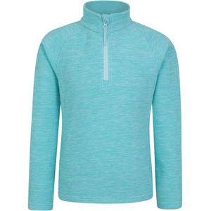 Mountain Warehouse Snowdonia Half Zip Fleece Top Kinderen/Kinderen (Turquoise)