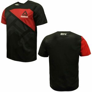 Reebok - UFC - T-shirt - Zwart/Rood