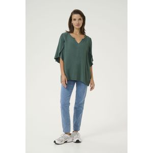 Kaffe - KA Mona - Blouse - Donkergroen