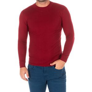 Langärmliges Herren-T-Shirt mit halbhohem Kragen 1625-H