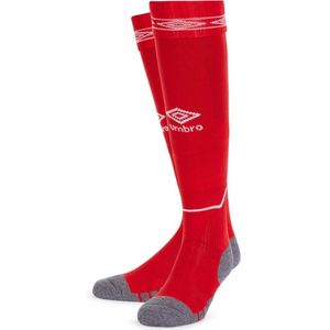 Umbro Diamanten voetbalsokken (Vermiljoen/Wit)