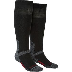 Bridgedale - Heren Outdoor Merino Wol Kniekousen - Zwart
