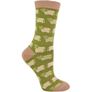 1 Verpakking Dames Novelty Dierenpatroon Bamboosokken