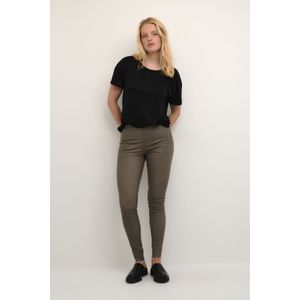 Leren broek Skinny fit Walnut dark brown