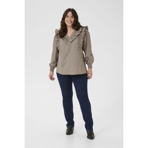 Blouse met lange mouwen KCjerria Blouse met lange mouwen Regular fit black brown