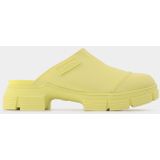 Gele Muiltjes - Gerecycled Rubber - Hakhoogte 4 cm