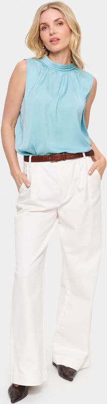 SAINT TROPEZ Blouse 'AileenSZ'  lichtblauw