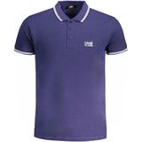 Cavalli Class - Polo - Blauw - Katoen