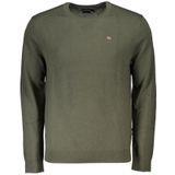 Napapijri - Fabric - Sweater - Groen - Ronde Hals - Lange Mouwen
