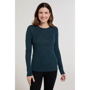 Mountain Warehouse Dames/Dames Merino II Thermo Top (Teal)