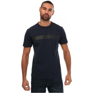 Men's Emporio Armani EA7 7 Series T-Shirt in Navy