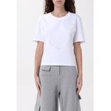 Heart - Cotton T-shirt - Wit