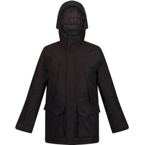 Regatta Kinderen/Kinderen Paddrick Waterdichte Parka (Zwart)