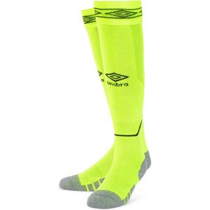 Umbro - Diamanten Voetbalsokken - Veiligheid Geel/Koolstof - 75% Polyamide, 20% Katoen, 5% Elastaan