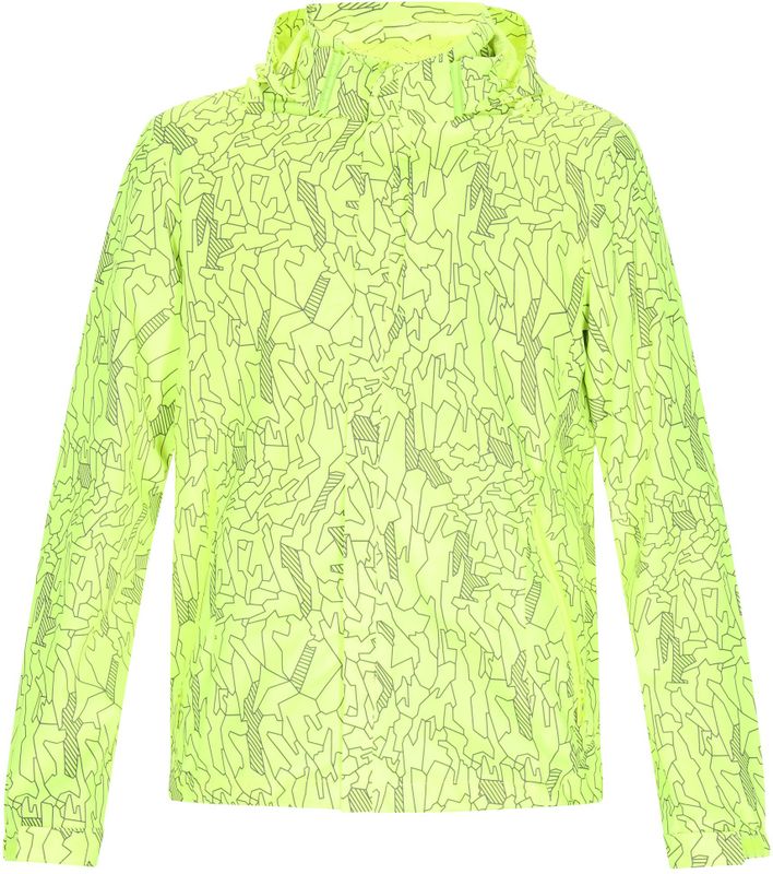 Mo - Jas - Neon Geel - Heren - Met Ritssluiting en Capuchon