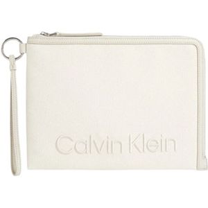 Calvin Klein damesportemonnee met reliëflogo
