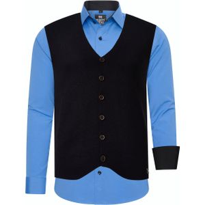 Shirt met vest set van 2