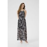 Kaffe - Jurk 'Lectra' - Zwart/Wit - Cocktailjurk