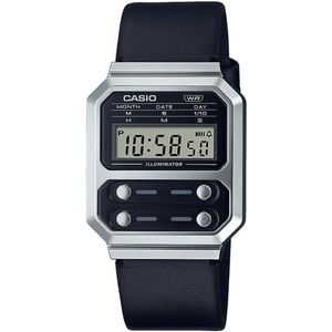 Casio Casio Collection Vintage Unisex Horloge Zwart A100WEL-1AEF
