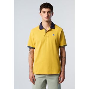 North Sails Polo overhemd Met contrasterende boorden