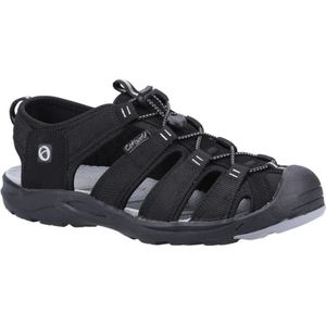 Cotswold Heren Marshfield gerecyclede sandalen (Zwart)