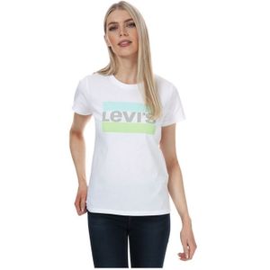 Levi's The Perfect T-shirt - Wit - Dames - Maat 42