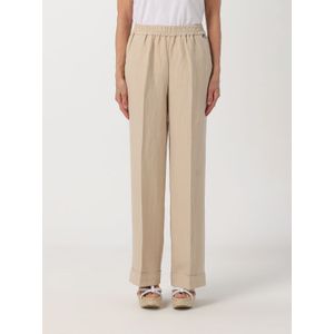 Liu Jo - Wide Leg Linnen Broek - Beige - Dames
