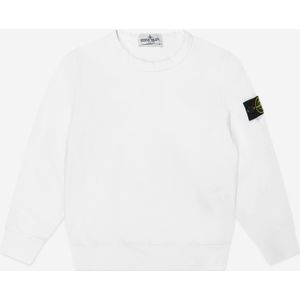 Jongens Logo Sweatshirt in Wit