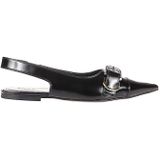 Givenchy - Ballerina's - Zwart - Kalfsleer