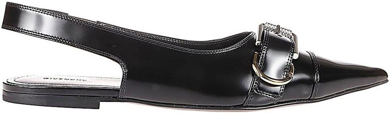 Givenchy - Ballerina's - Zwart - Kalfsleer