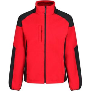 Regatta Heren Broadstone Full Zip Fleece Jas (Klassiek Rood) - Maat M