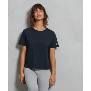 SUPERDRY Sportstyle T-shirt met reliÃ«fopdruk