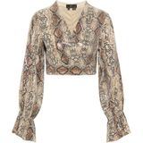 faina wikkelblouse met pailletten naemi