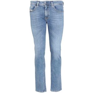 Diesel Heren Sleenker Skinny Jeans (Blauw)